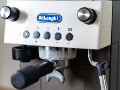 Накипь на кофемашине Делонги